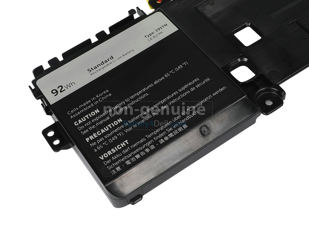 14.8V 92Wh Dell ALW15ED-1718 battery replacement