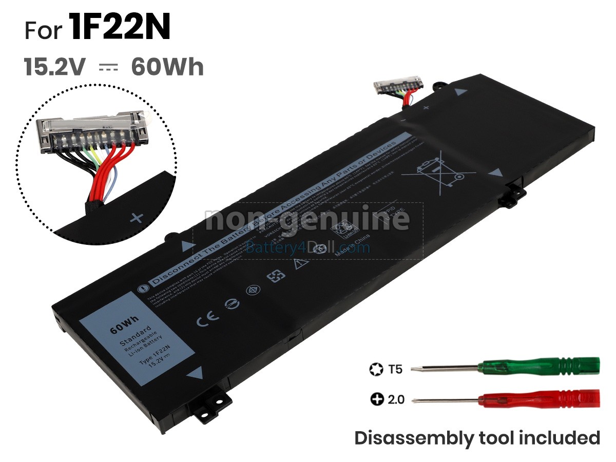 15.2V 60Wh Dell G7 7590 battery replacement