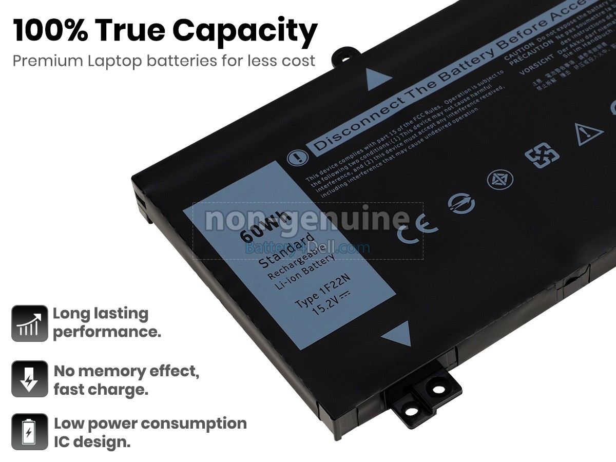 15.2V 60Wh Dell P79F battery replacement