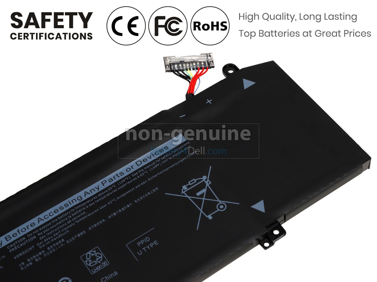 15.2V 60Wh Dell P82F battery replacement