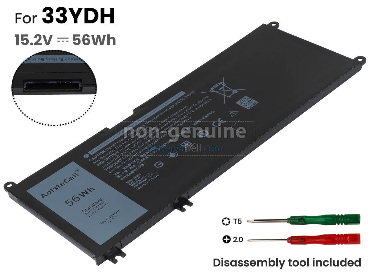 Dell Inspiron 7577 battery replacement