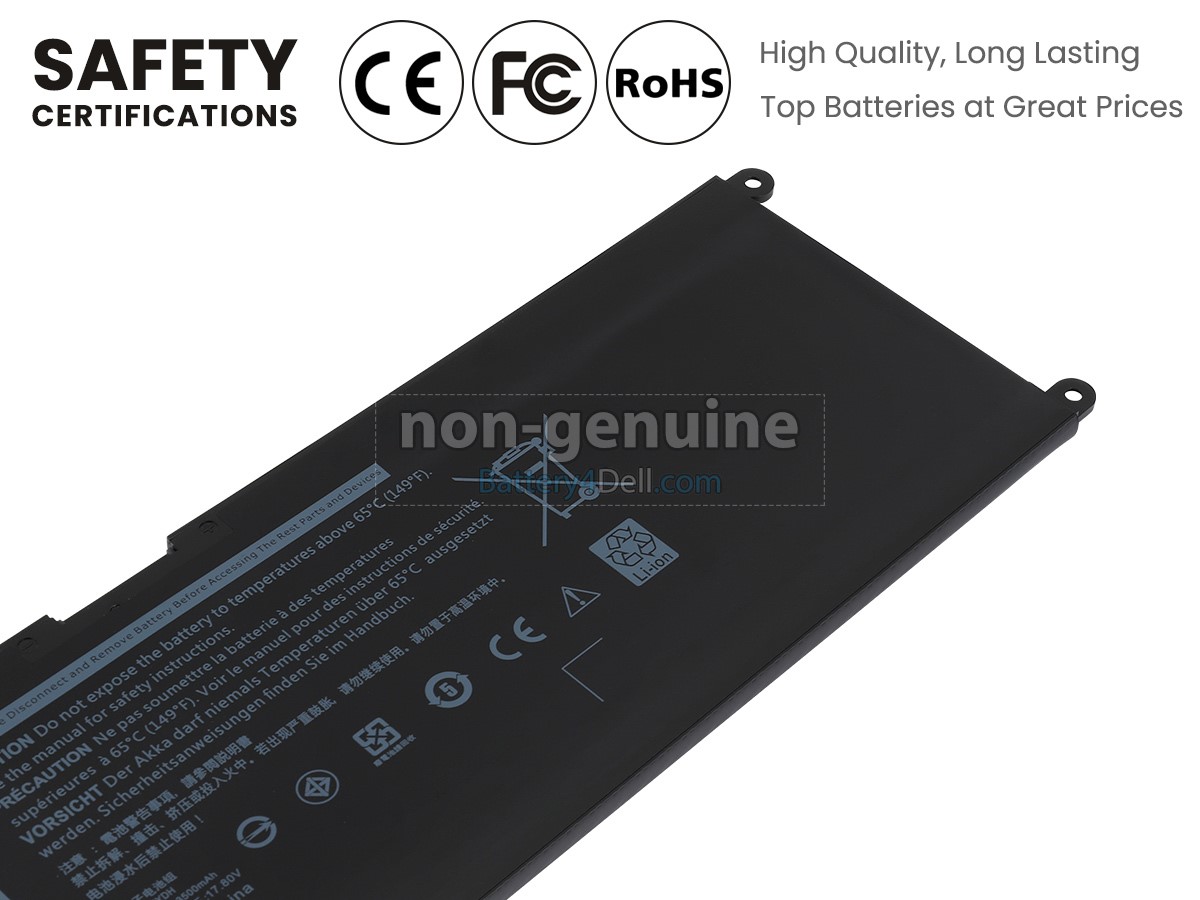 15.2V 56Wh Dell P30E001 battery replacement