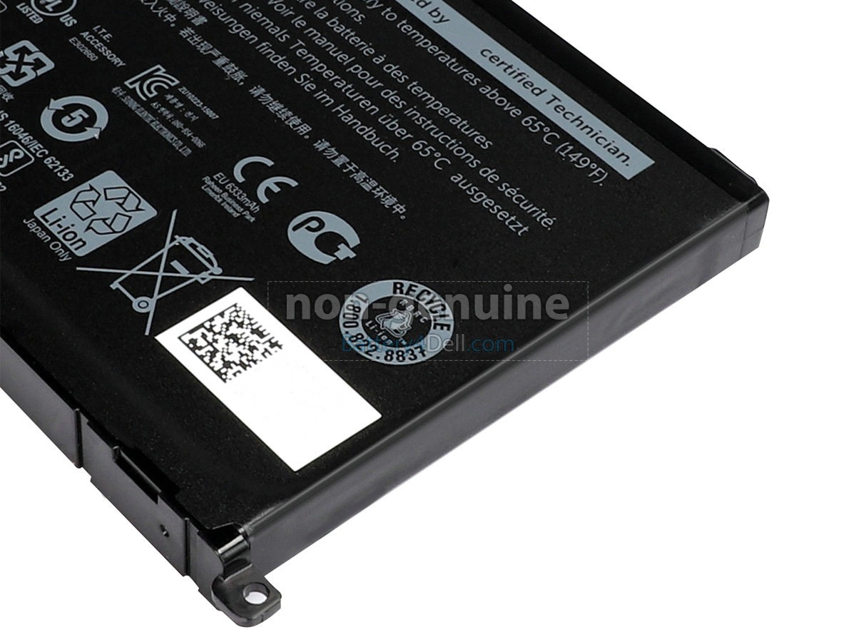 11.4V 74Wh Dell Inspiron 15(7559) battery replacement