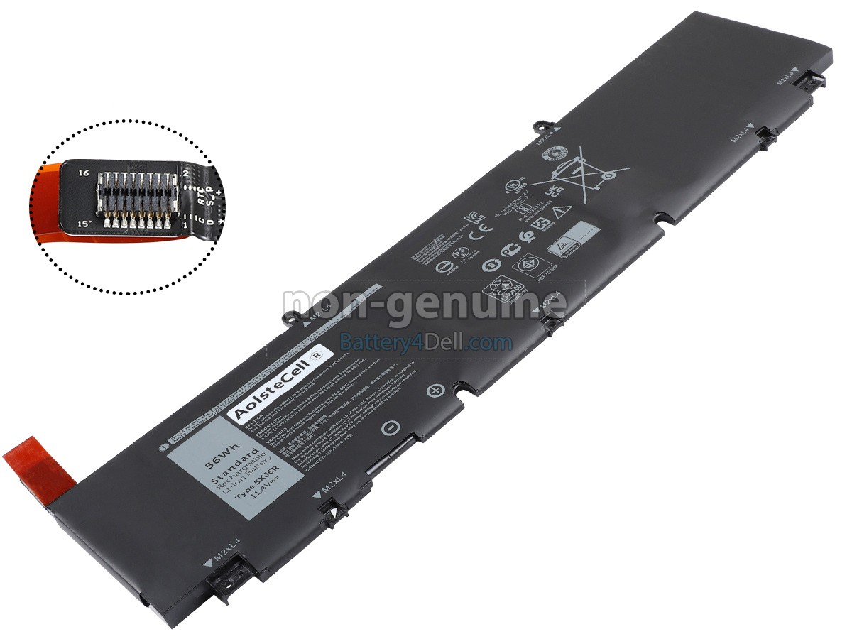 Dell 5XJ6R battery replacement