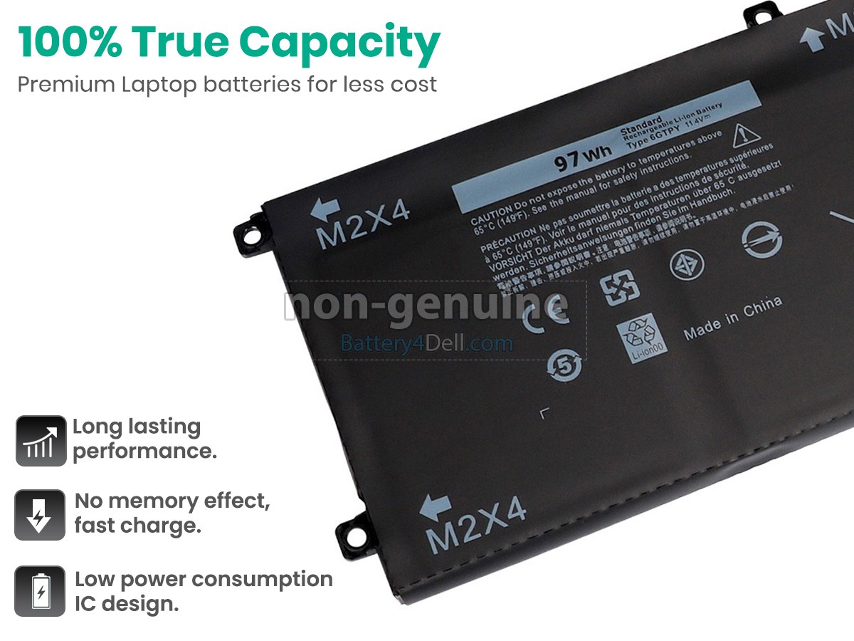 Dell P102F003 battery replacement