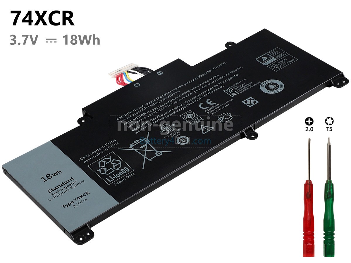 3.7V 18Wh Dell Venue 8 Pro 5830 T01D battery replacement