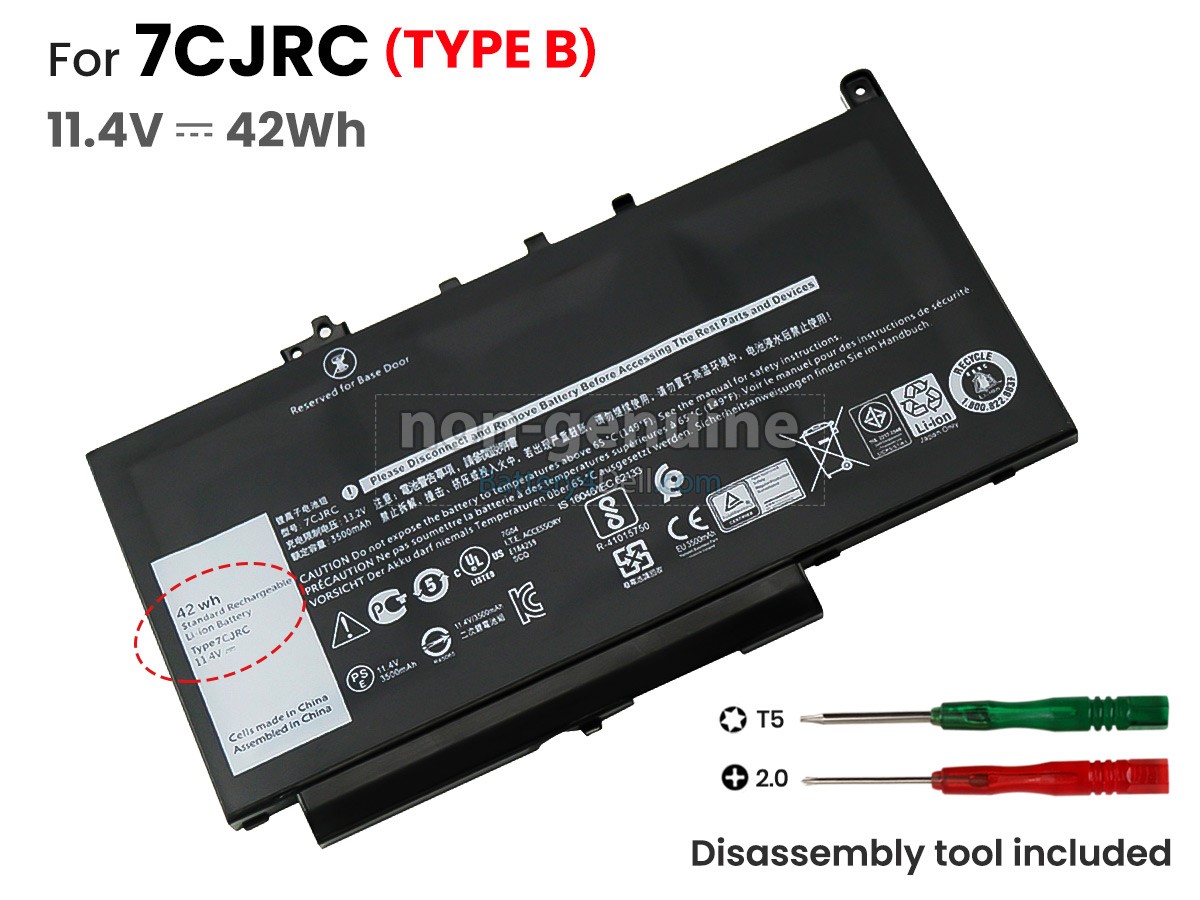 Dell V6VMN battery replacement