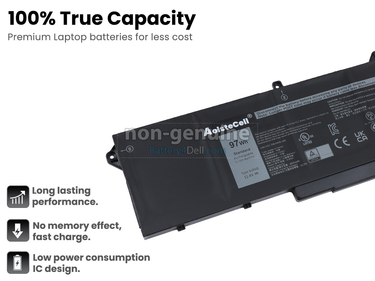 Dell 9JRV0 battery replacement