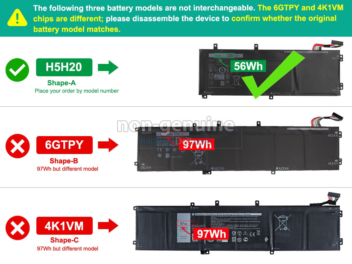 Dell P102F003 battery replacement