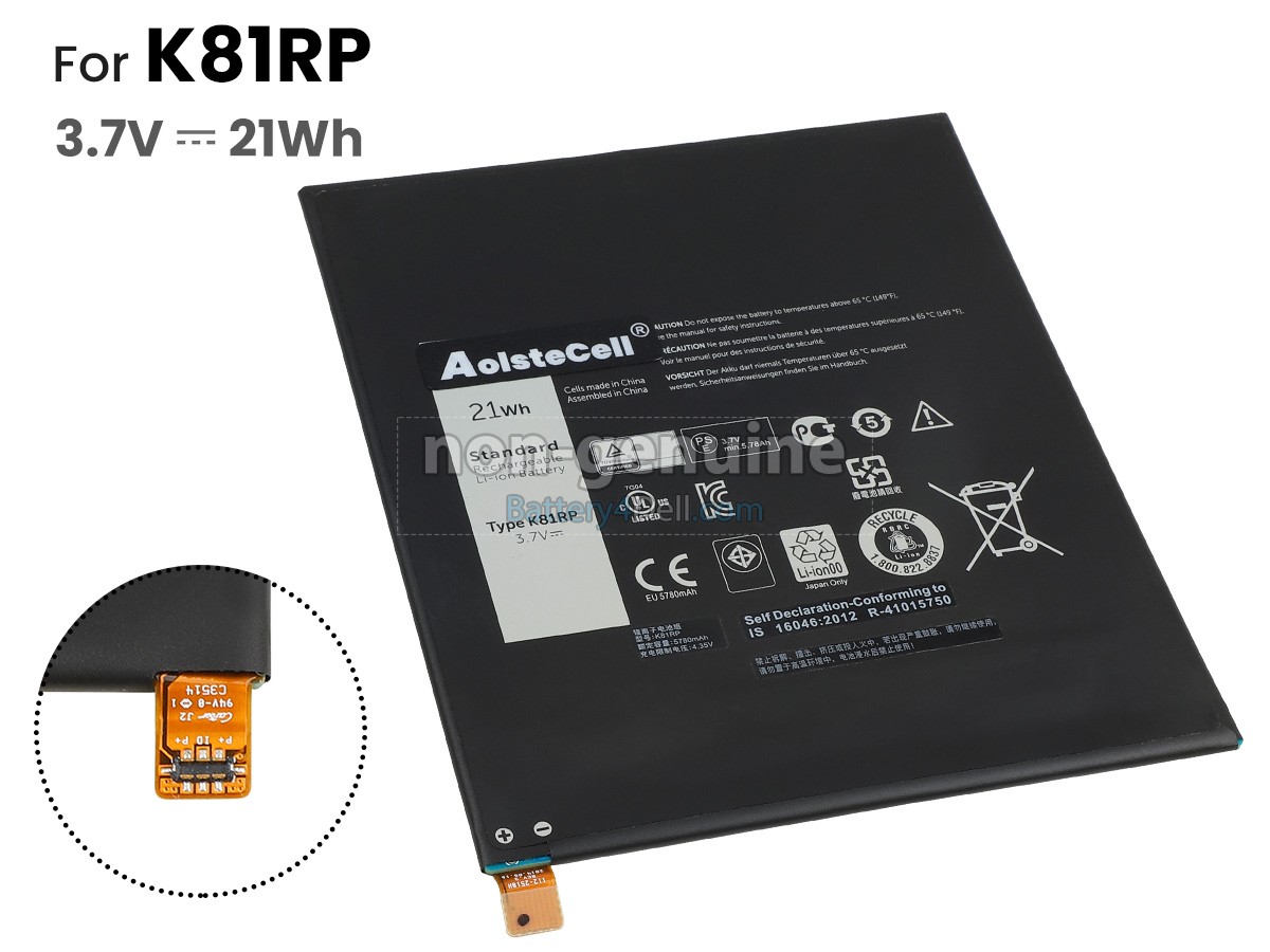 Dell Venue 8 7840 battery replacement