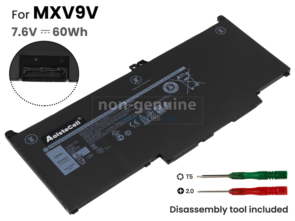 Dell Latitude 7300 battery replacement