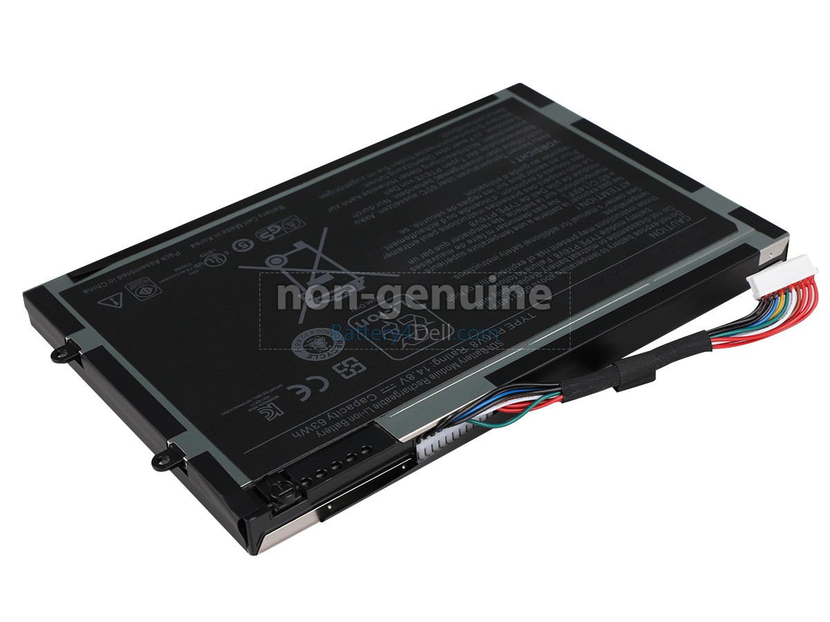 14.8V 4200mAh Dell 8P6X6 battery replacement