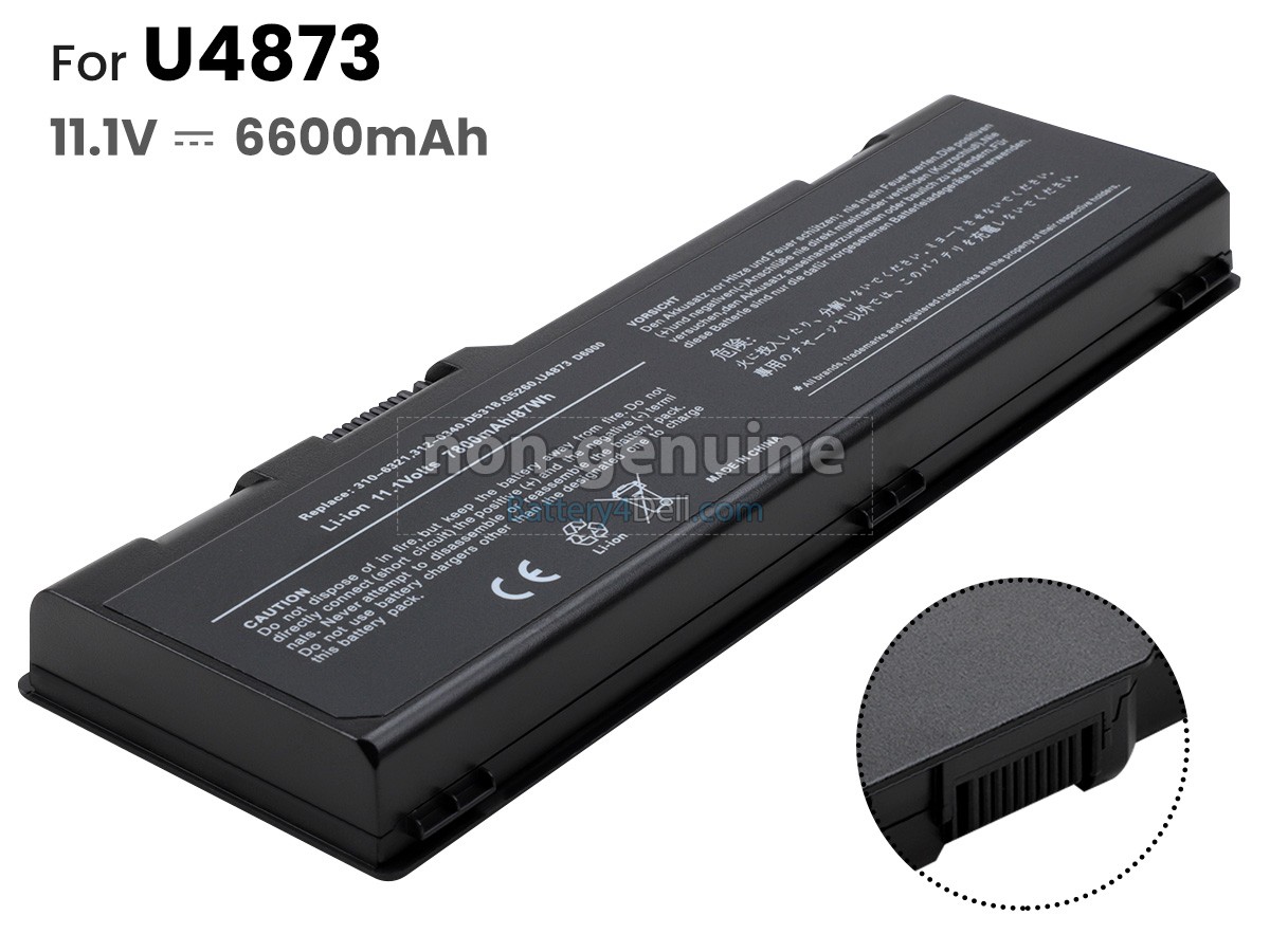 11.1V 6600mAh Dell G5252 battery replacement