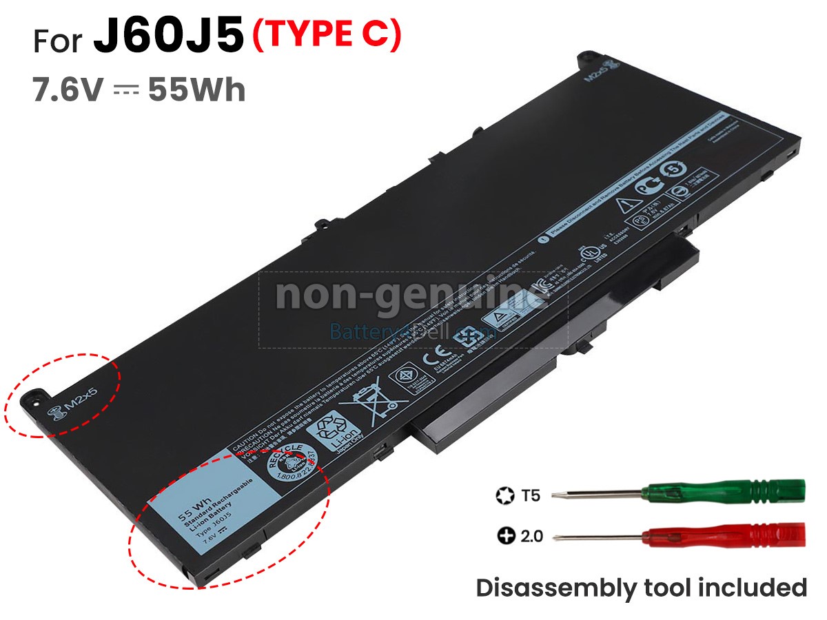 Dell V6VMN battery replacement