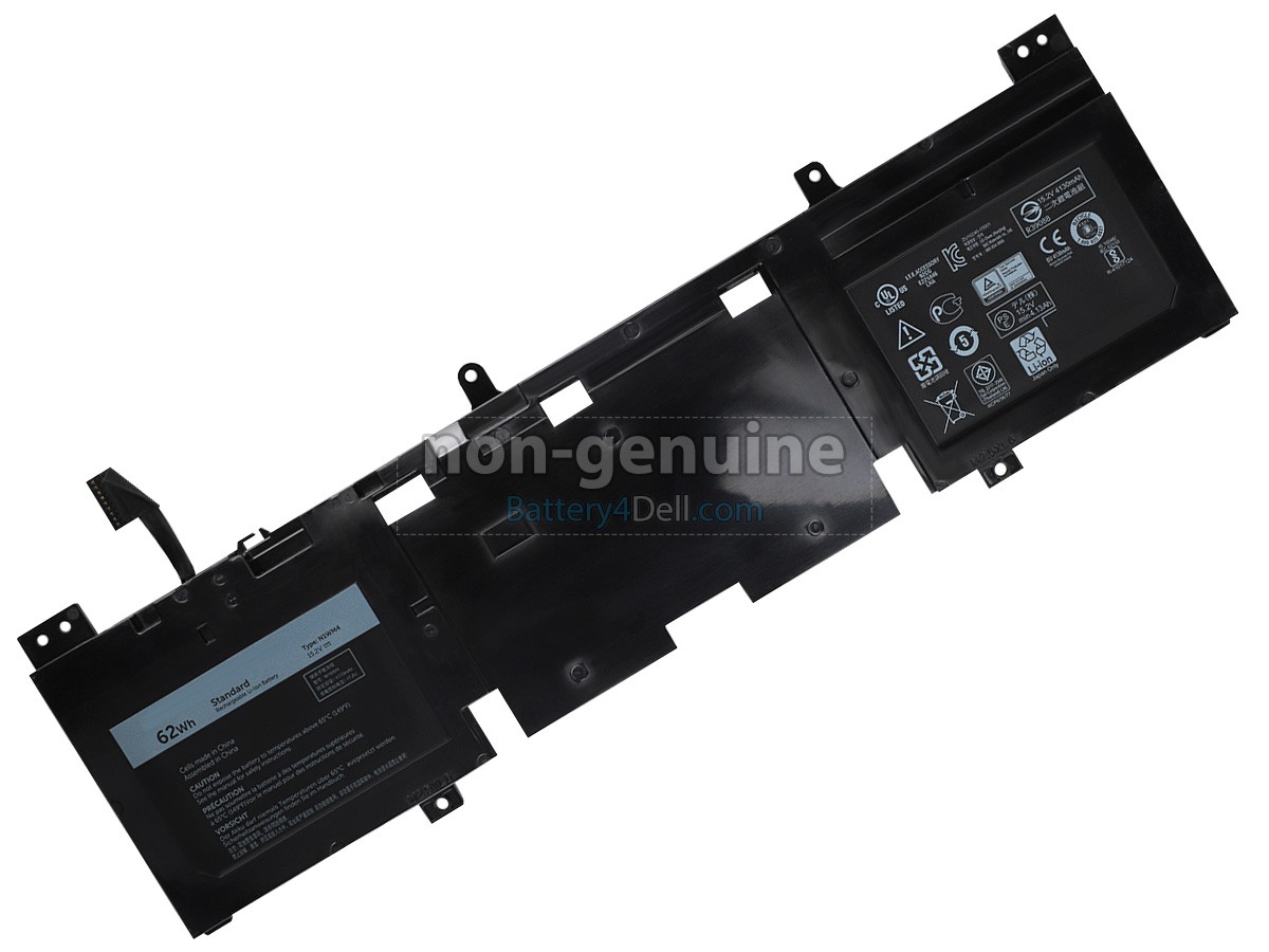 15.2V 62Wh Dell 2VMGK battery replacement