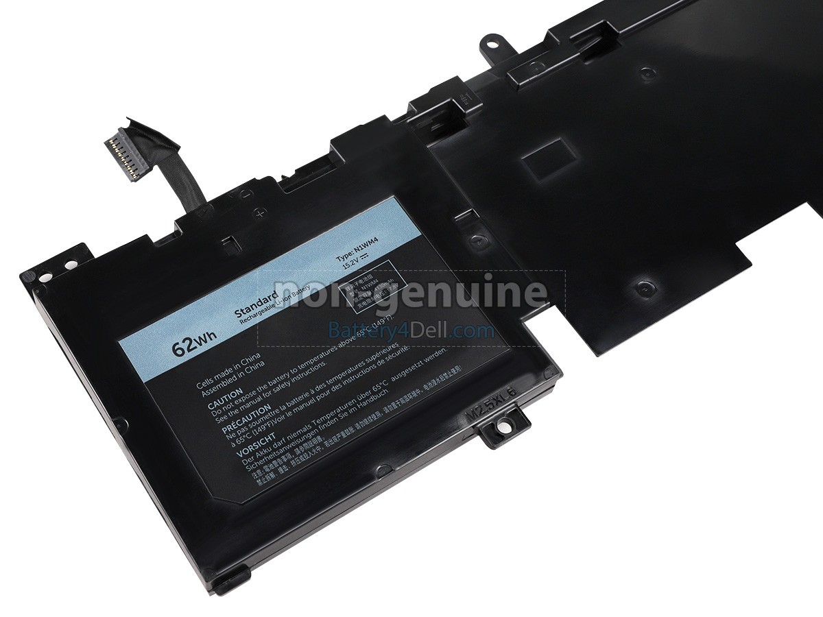 15.2V 62Wh Dell 2VMGK battery replacement