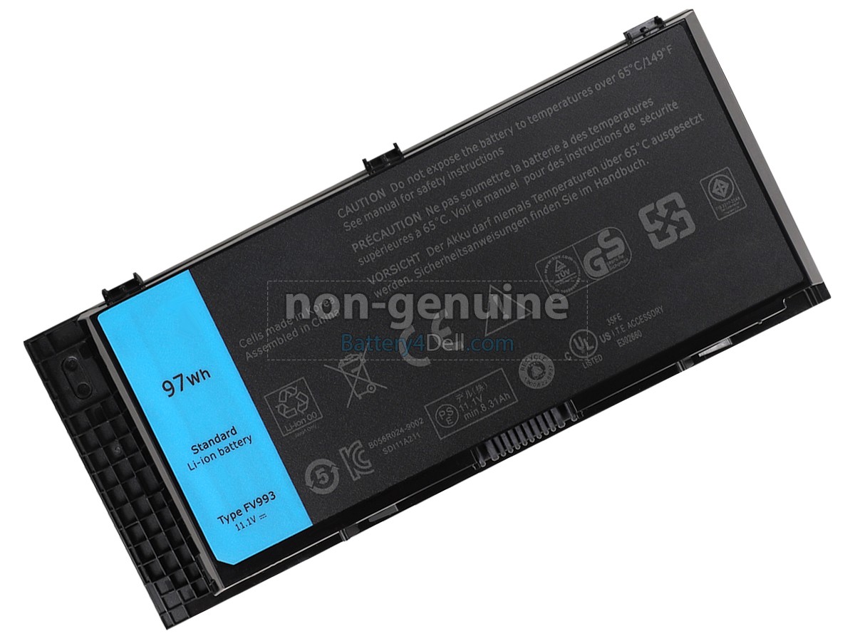 11.1V 97Wh Dell Precision M6800 battery replacement