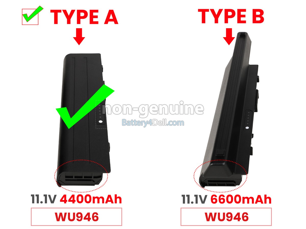 11.1V 4400mAh Dell KM965 battery replacement