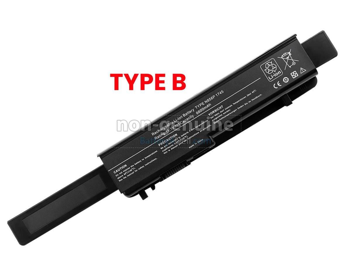 11.1V 6600mAh Dell U164P battery replacement