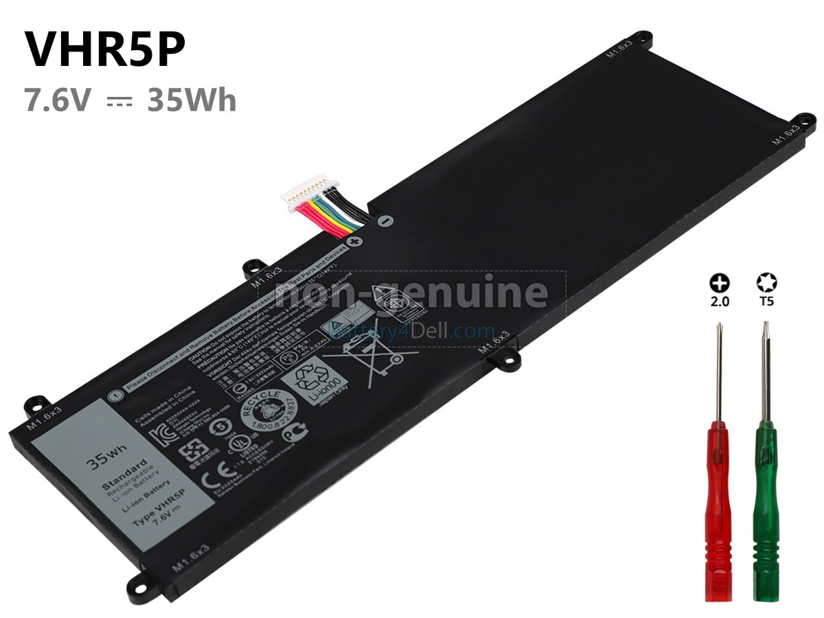 7.6V 35Wh Dell XRHWG battery replacement