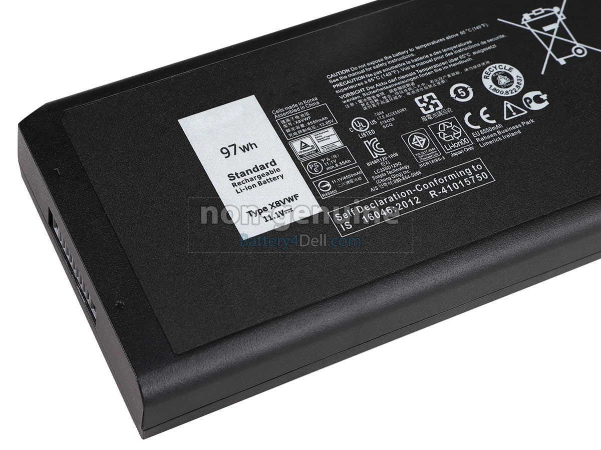 Dell P45G001 battery replacement