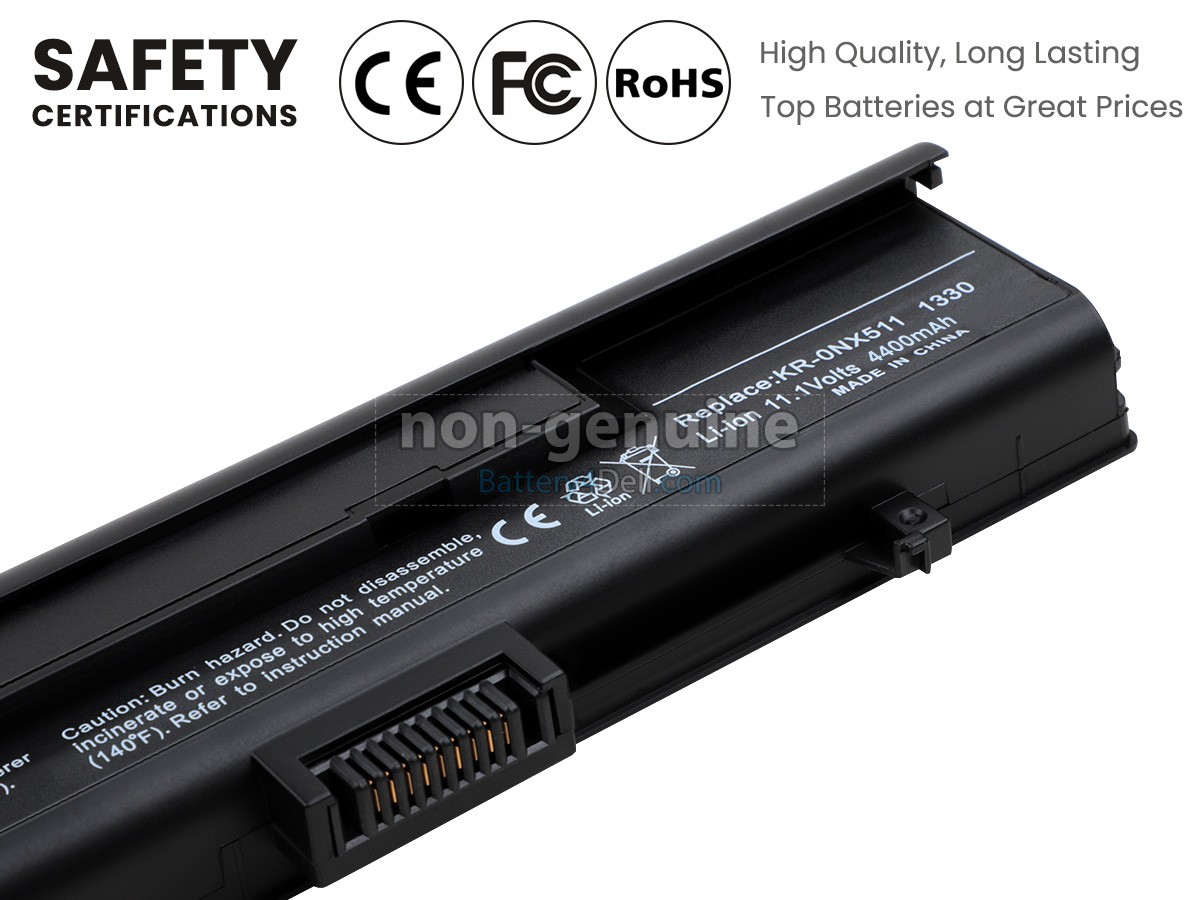 11.1V 4400mAh Dell FW302 battery replacement