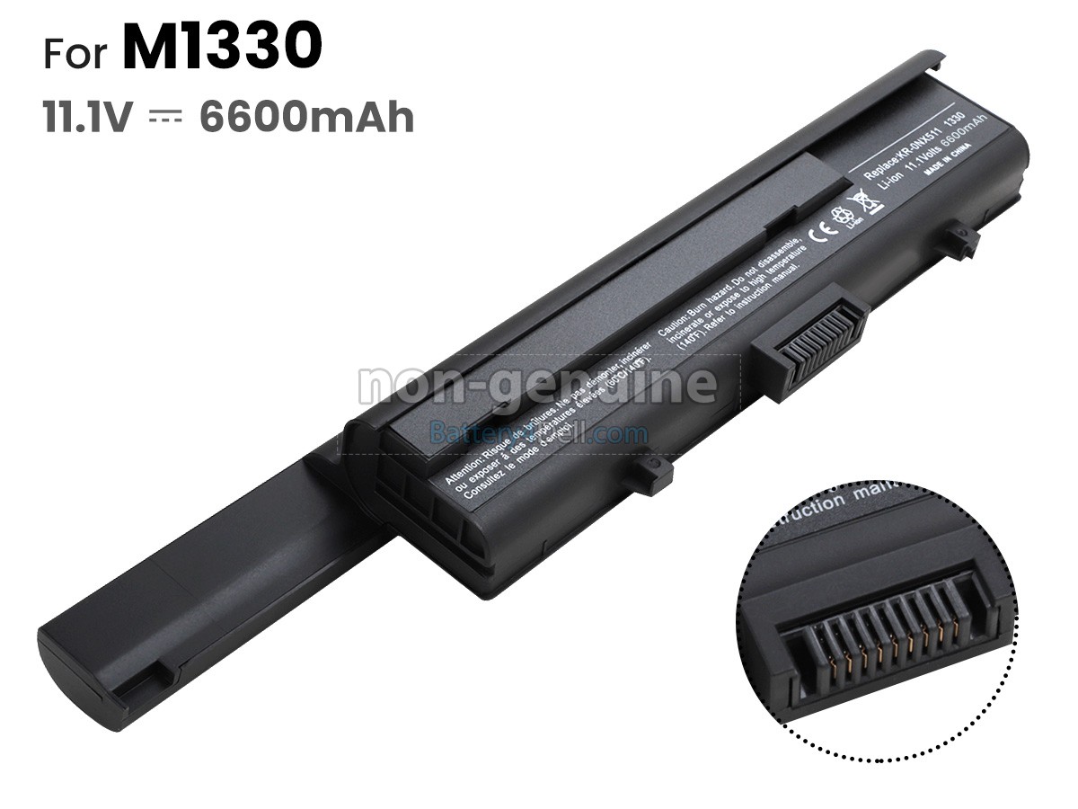 11.1V 6600mAh Dell XPS M1330 battery replacement